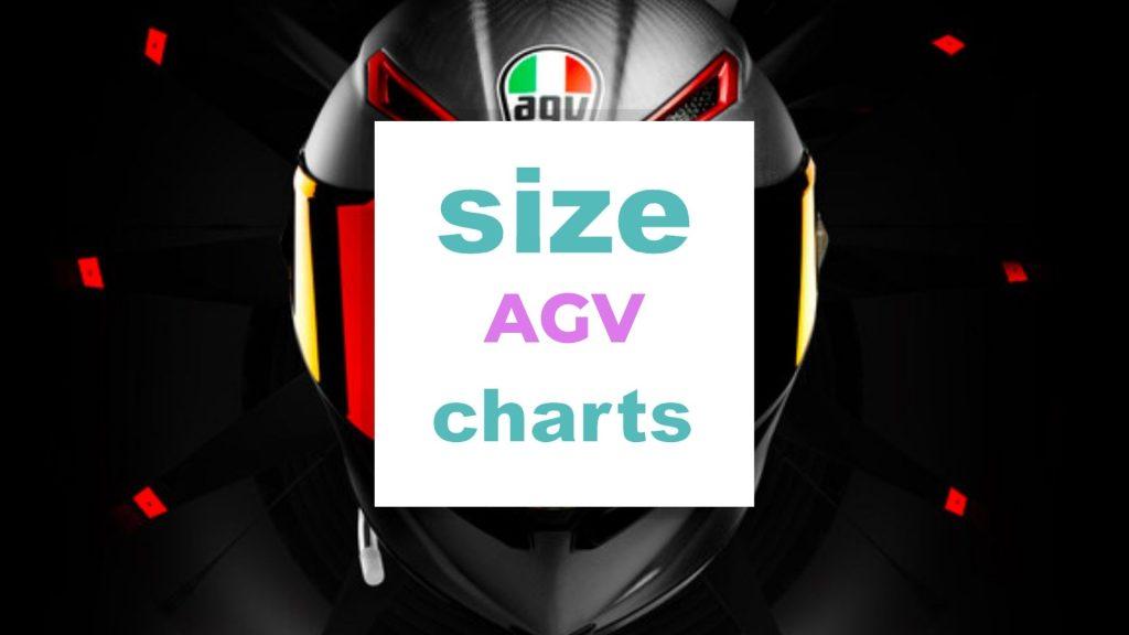 AGV Helmets Sizes size-charts.com
