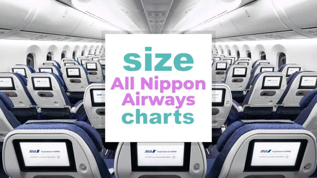 All Nippon Airways Sizes: Luggage, Seats size-charts.com