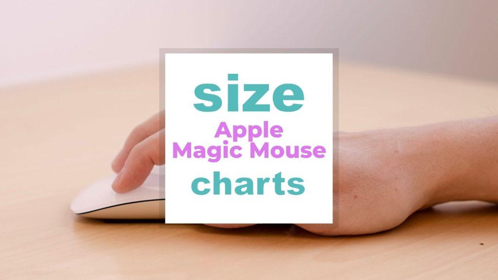 Apple Magic Mouse Size and Specifications size-charts.com
