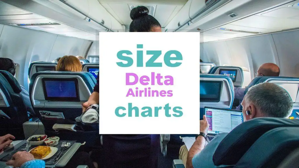 Delta Airlines Sizes: Luggage, Seats... size-charts.com