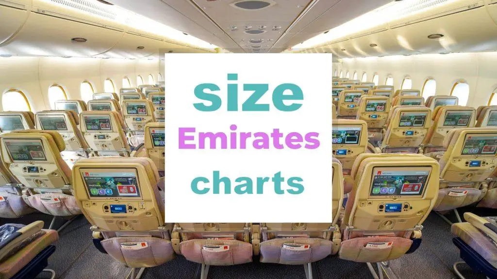 Emirates Sizes: Luggage, Seats... size-charts.com