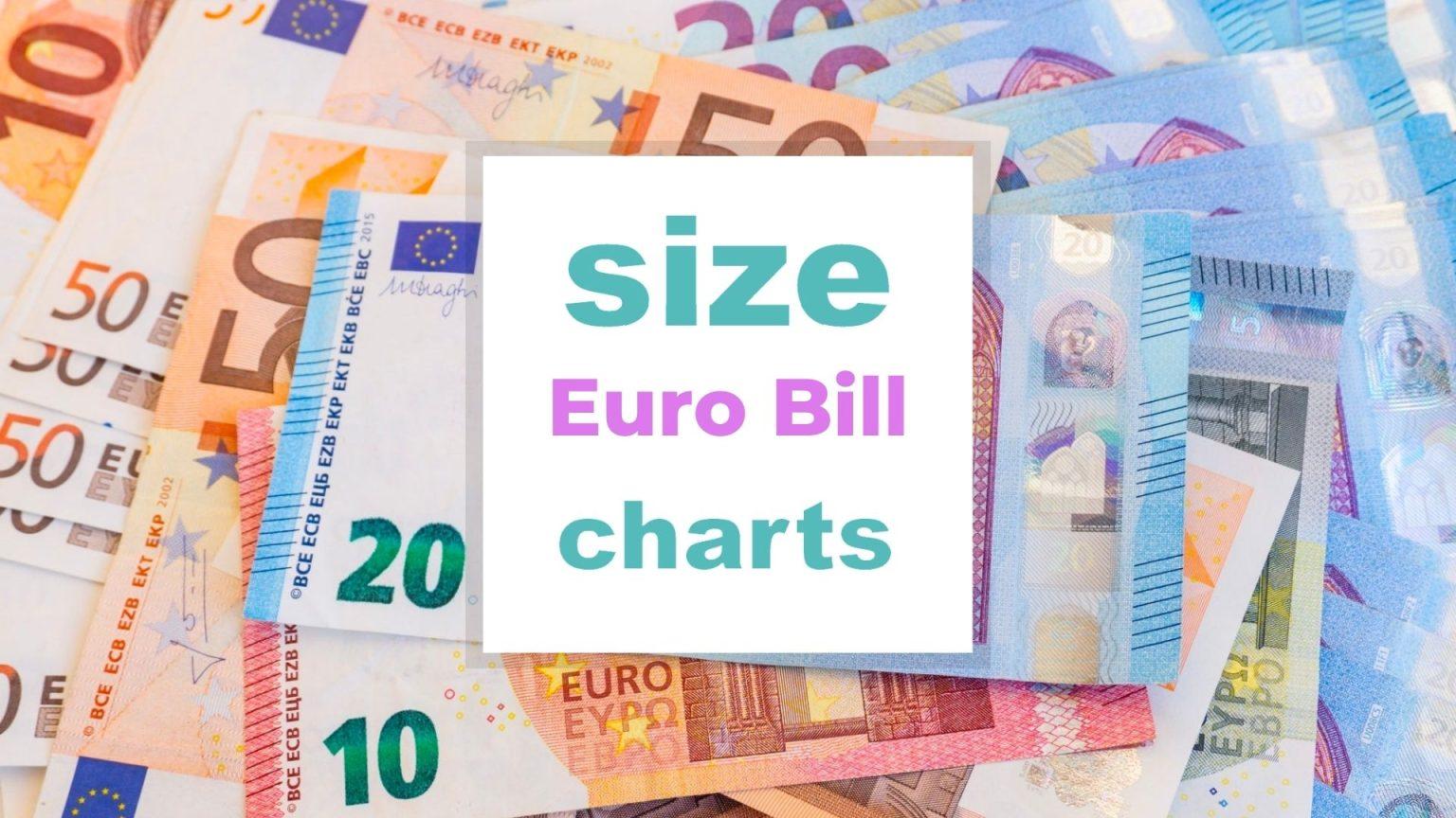 Euro Bill Size Chart - Size-Charts.com - When size matters