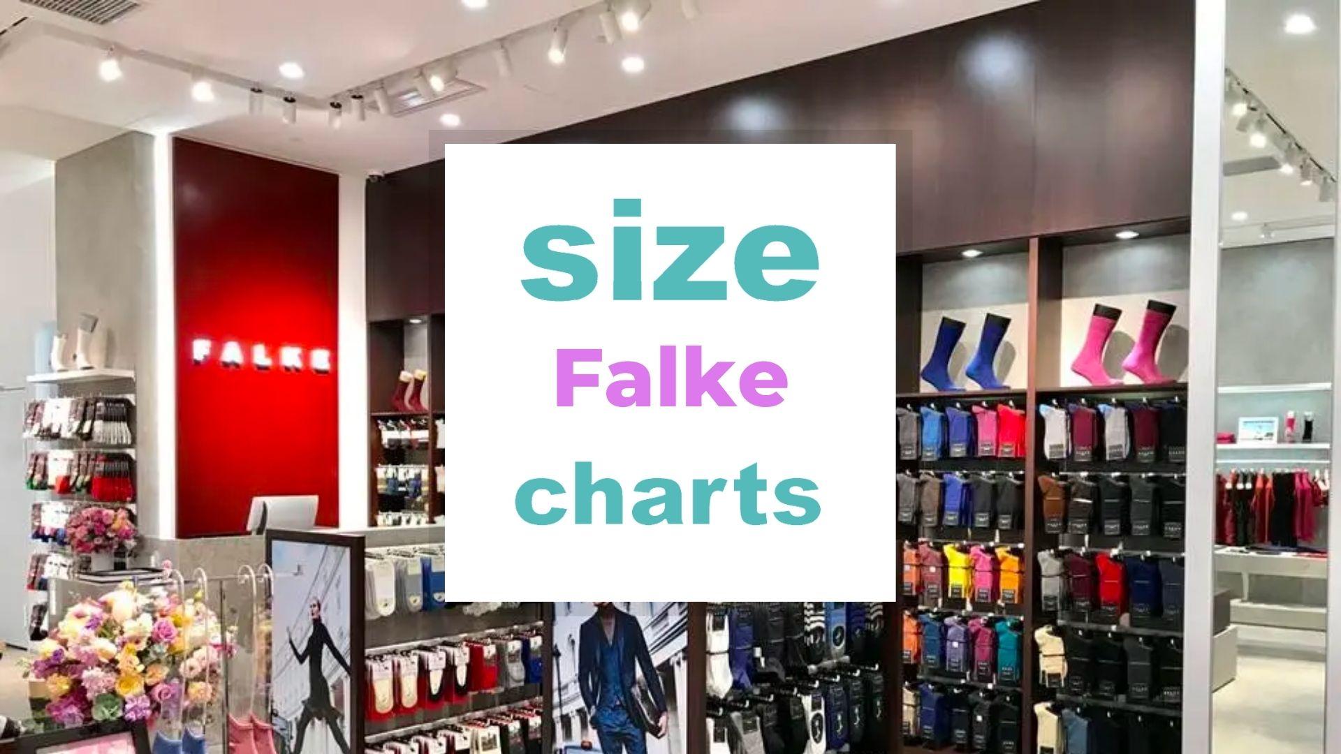 Falke Size Charts When size matters