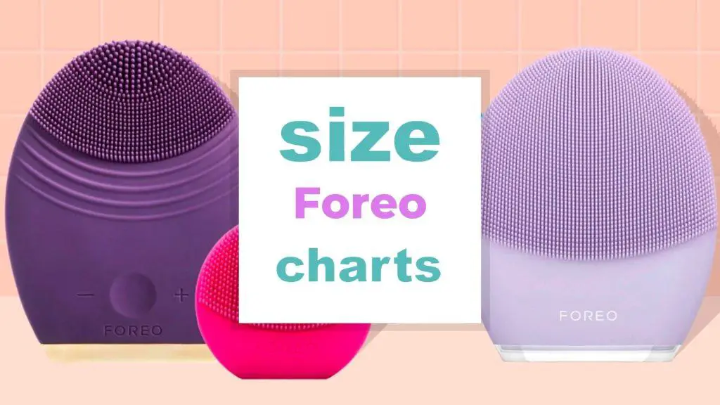 Foreo Sizes and Different Types size-charts.com