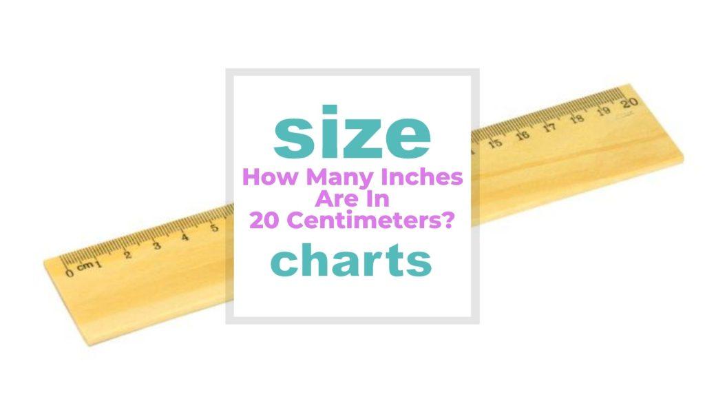 How Many Inches Are In 20 Centimeters? size-charts.com