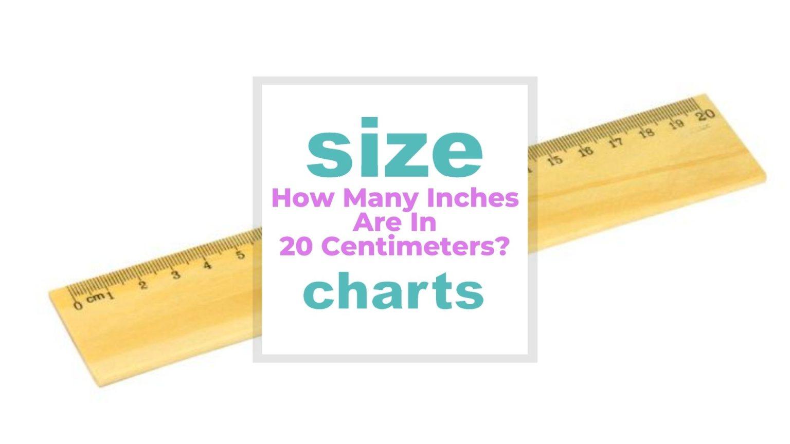 How Many Inches Are In 20 Centimeters? - Size-Charts.com - When size ...