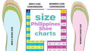 Philippines Shoe Size Chart for Men, Women, Kids - Size-Charts.com ...