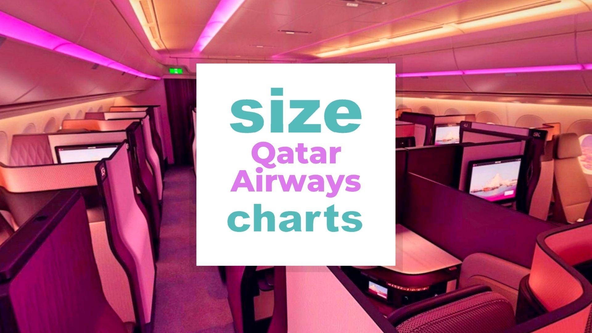 Qatar Airways Sizes Luggage, Seats... When size