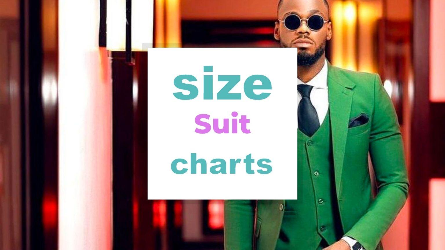 Suit Sizes Charts for Men and Boys - Size-Charts.com - When size matters