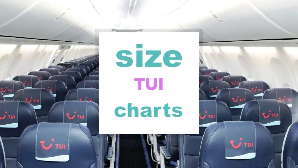 TUI Airways Sizes: Luggage, Seats... size-charts.com