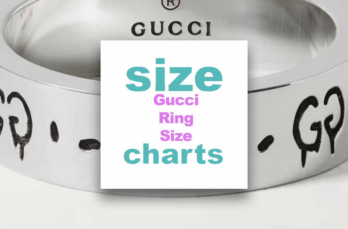 Gucci Ring size chart : Do Gucci rings run big or small?