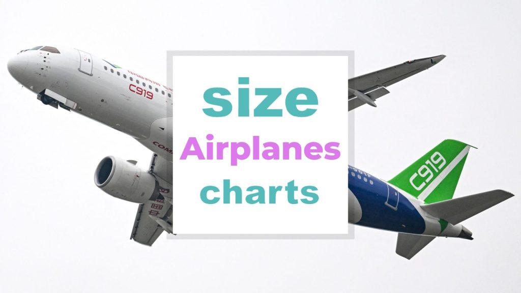 Airplane Sizes and Different Types size-types.com