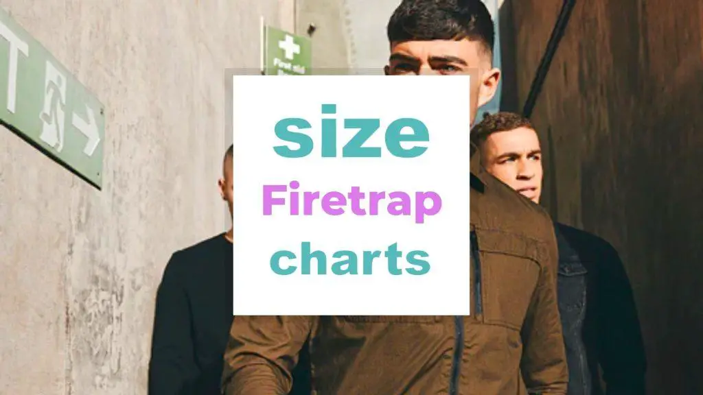 Firetrap Size Charts for Adults and Kids size-charts.com