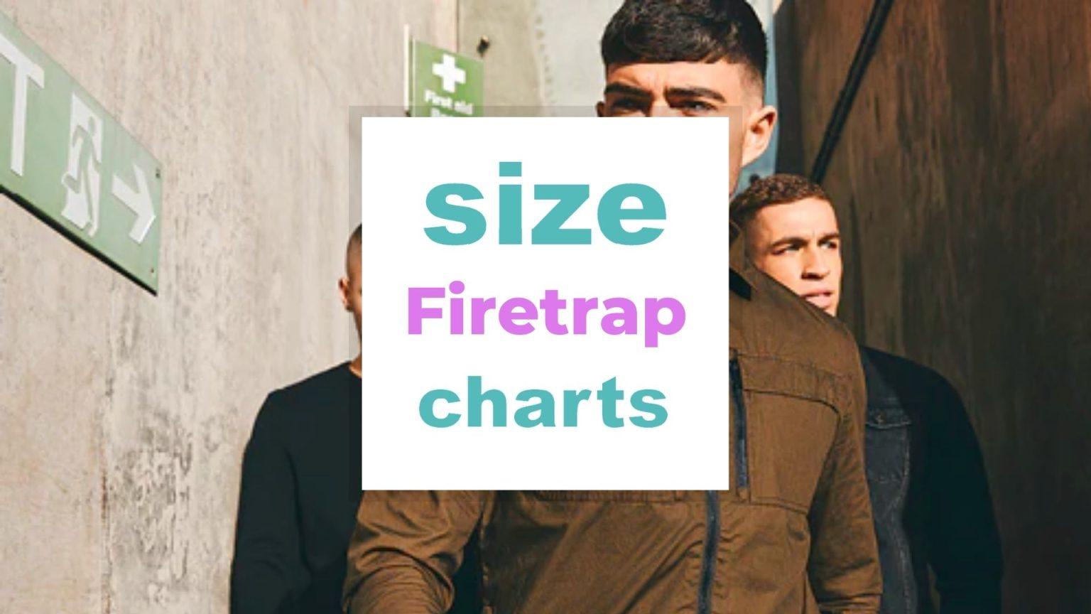 Firetrap Size Charts for Adults and Kids When size
