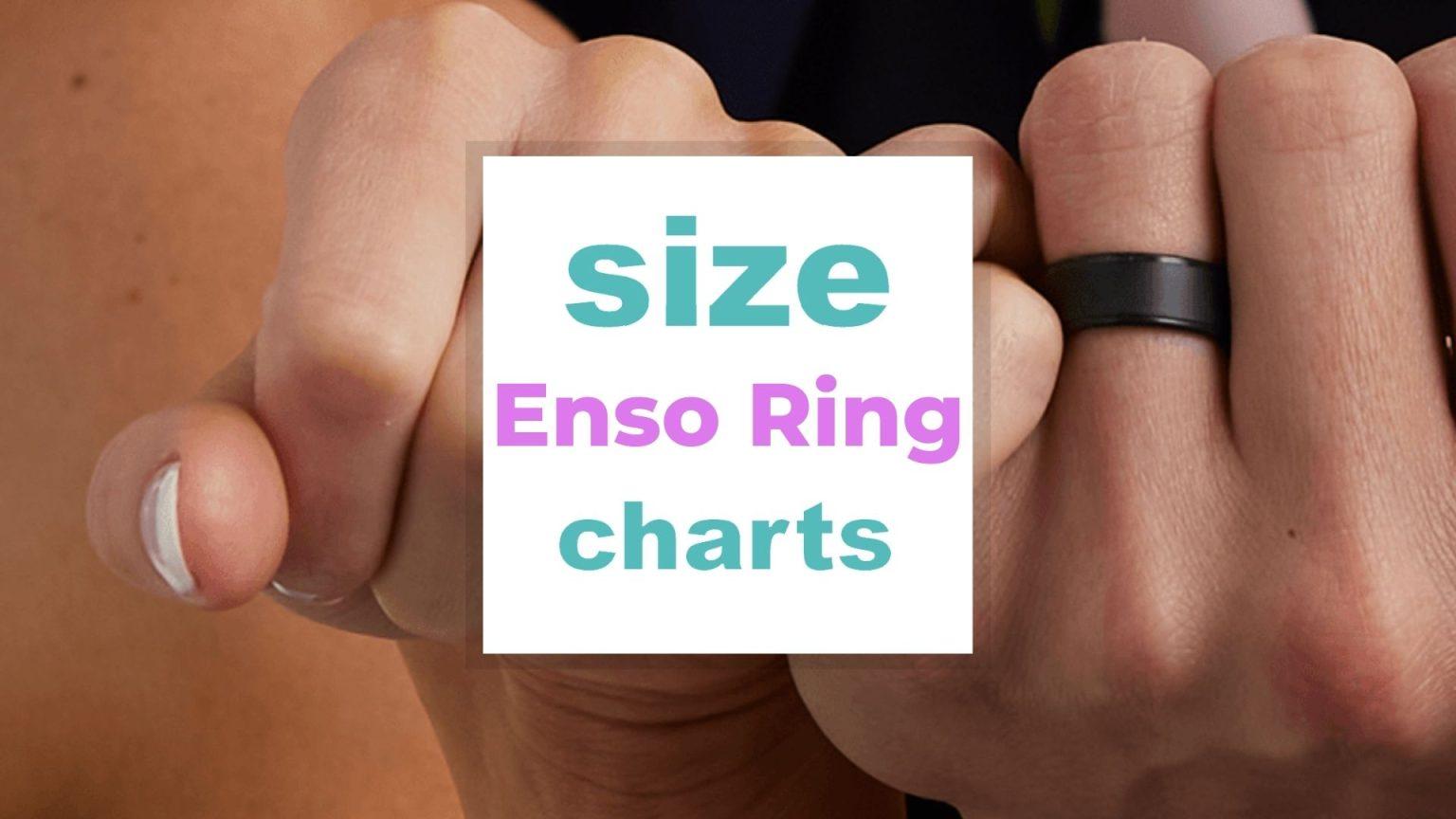 Enso Ring Size Chart And Measurement for Adults and Children