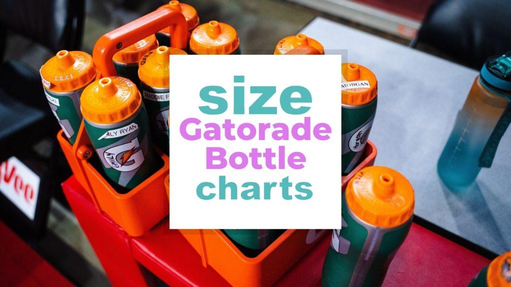 Gatorade Bottle Sizes Explained by Type and Flavor size-charts.com