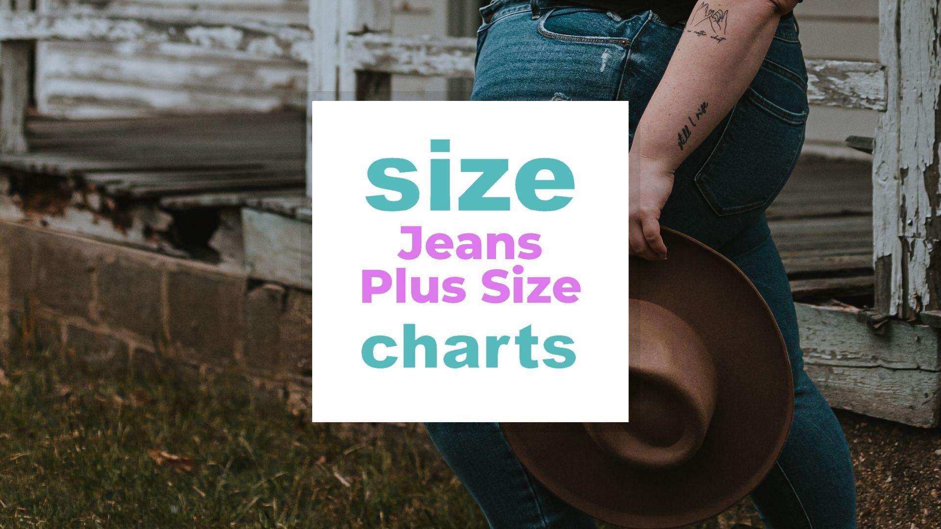 Plus Size Jeans Size and Fitting Guide for Men and Women