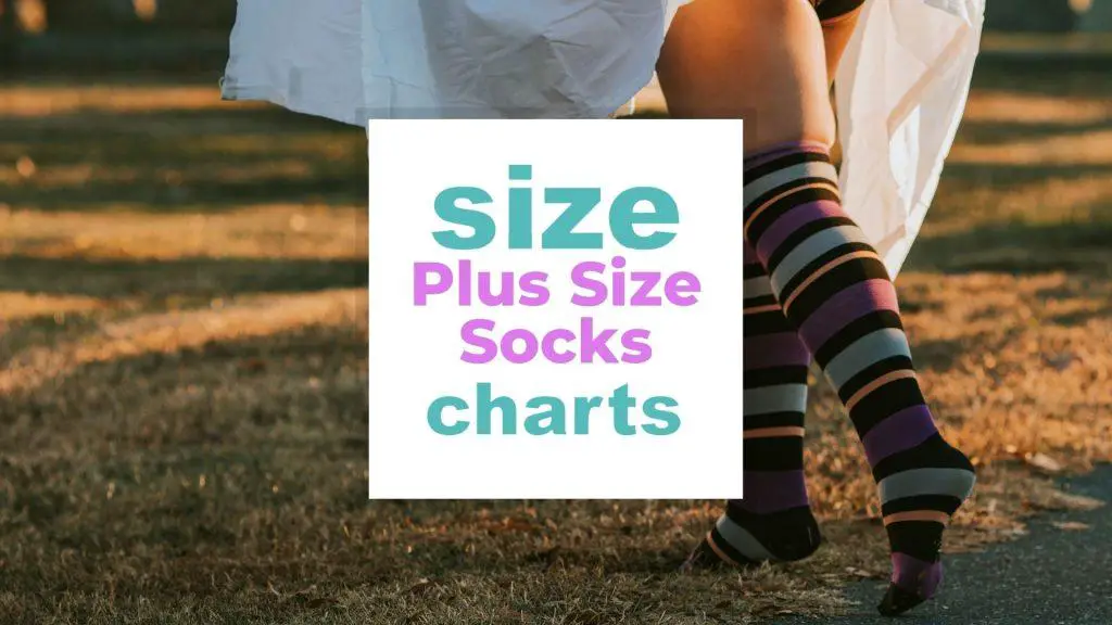 Plus Size Socks Size Chart and Styling Guide for Men and Women size-charts.com