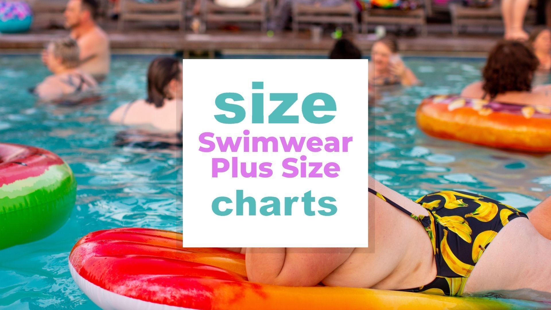 Swimwear Plus Size Fitting Guide for Kids, Men and Women