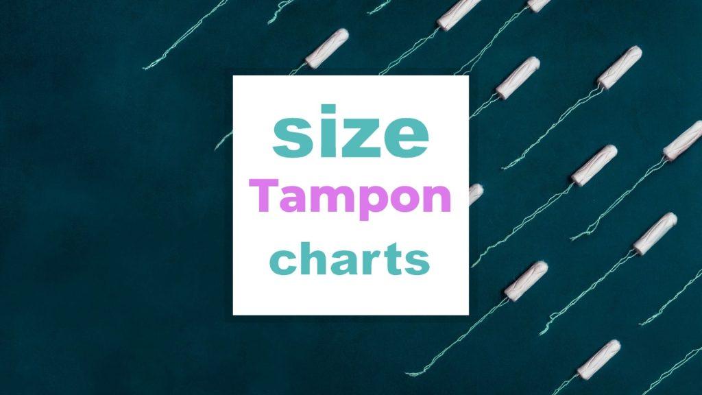 Tampon Sizes and Types By Age and Preferences size-charts.com