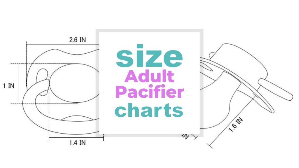 Adult Pacifier Size: How Big Should an Adult Pacifier Be? size-charts.com