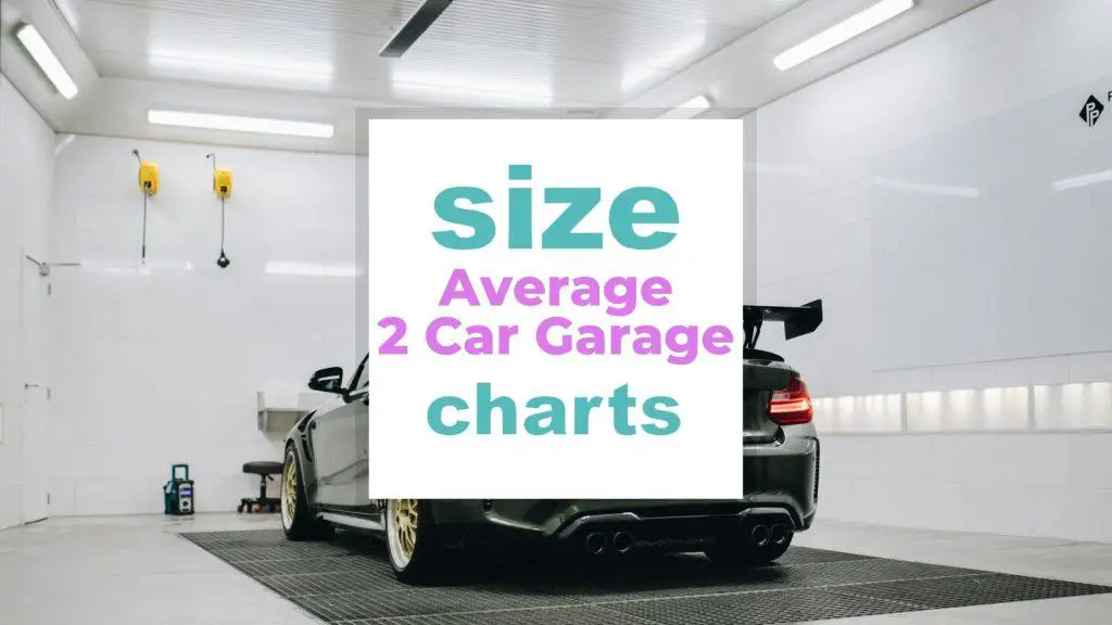 Average 2 Car Garage Size: What is the size of a 2 car garage? size-charts.com