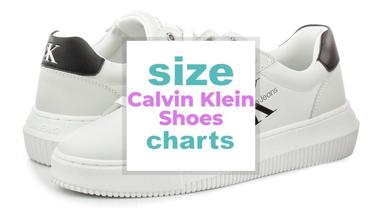Calvin Klein Shoes Size Chart for Men, Women and Kids