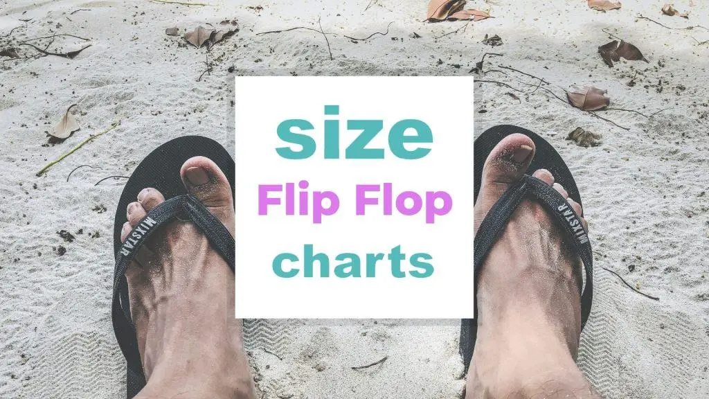 Flip Flop Size Guide for Women, Men, Kids size-charts.com
