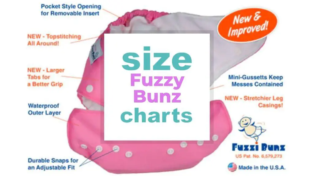 Fuzzy Bunz Diaper Size Chart size-charts.com