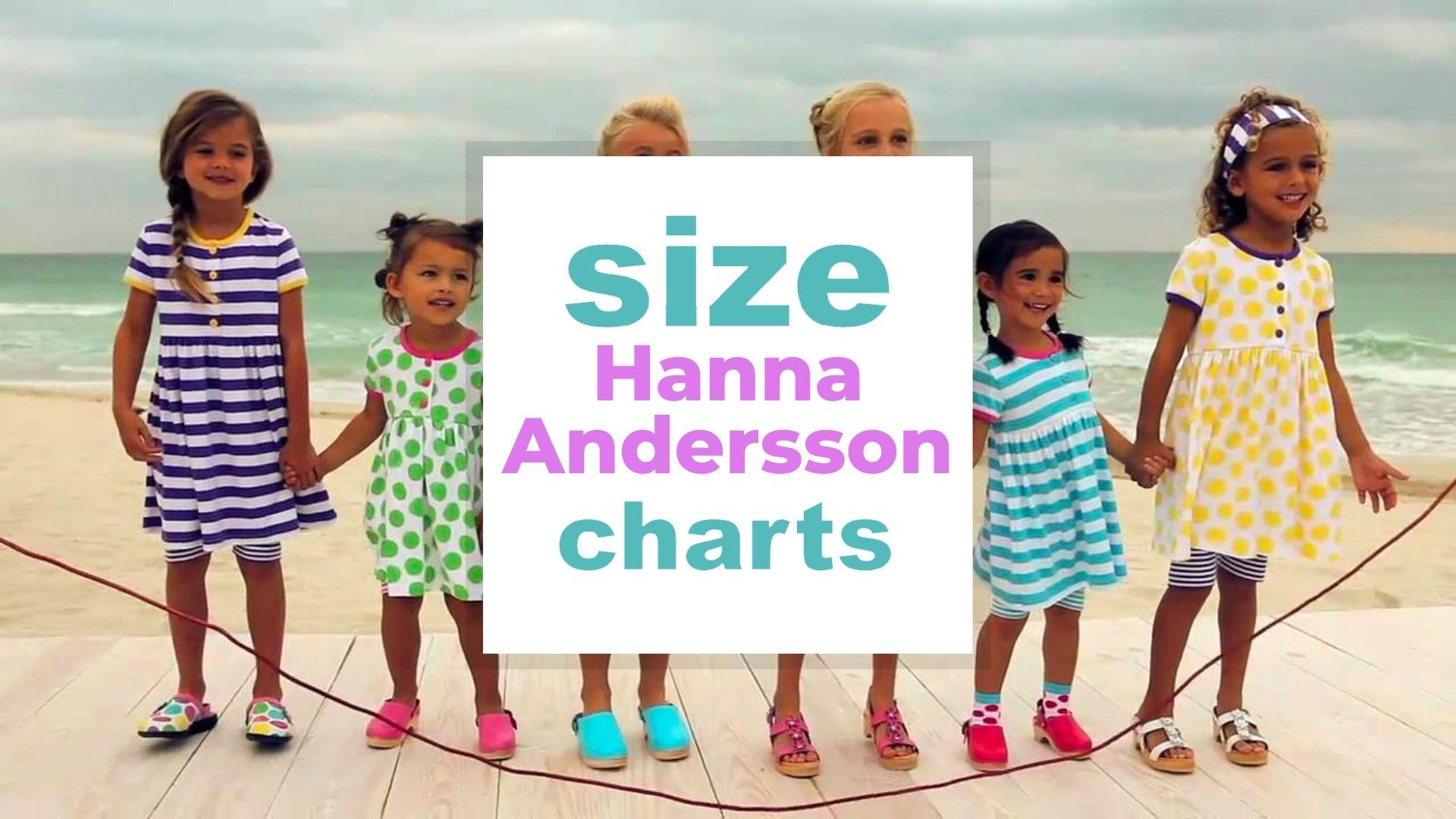 Andersson Sizing Chart Clothing
