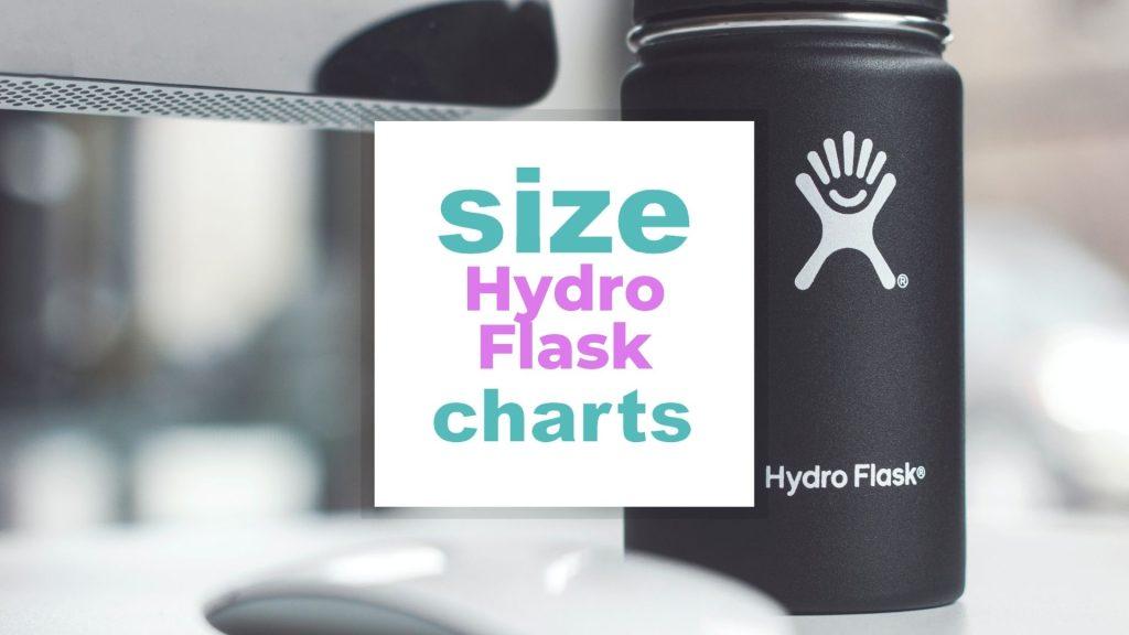 Hydro Flask Size Chart by Type, Volume and Usage size-charts.com