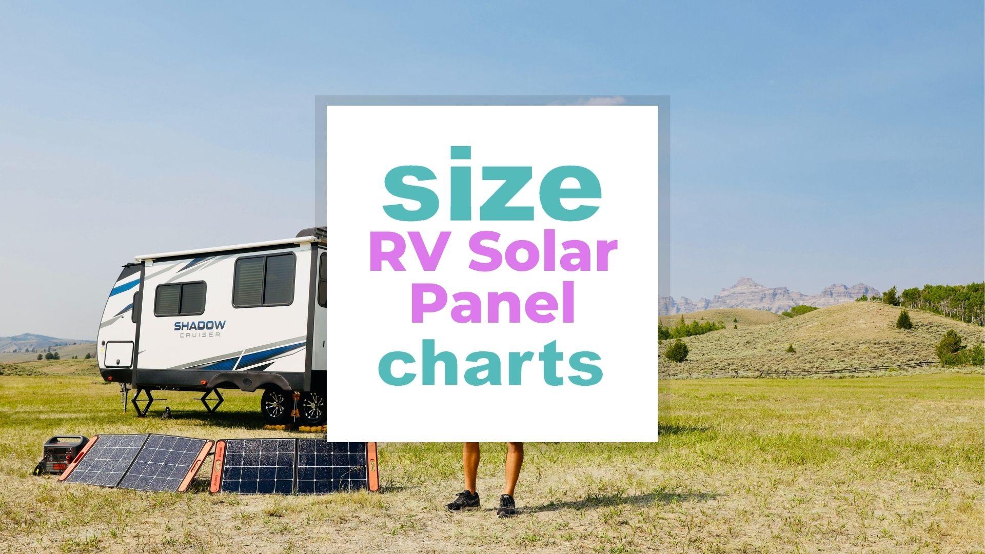 RV Solar Panel Size Guide & Dimensions What Size do you Need?