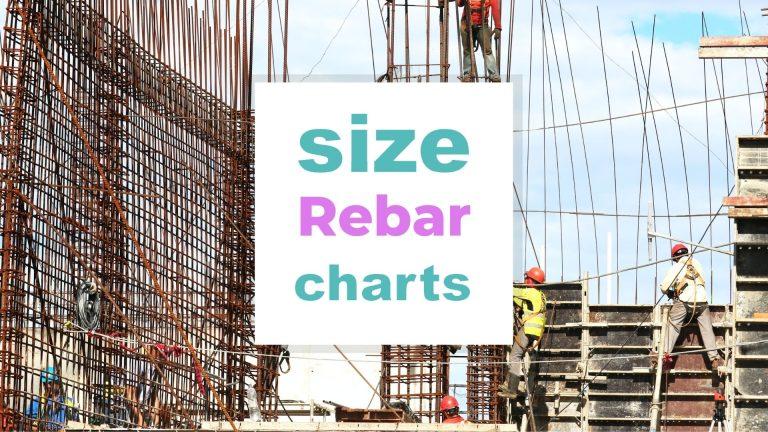 Rebar Sizes Chart And Different Types 7307