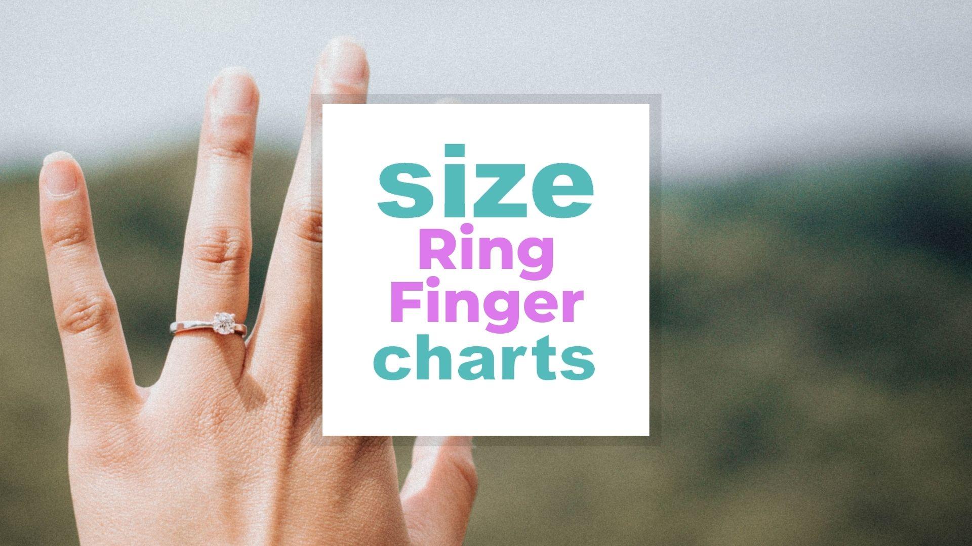Ring Finger Size Chart: How to Find Your Ring Finger Size?