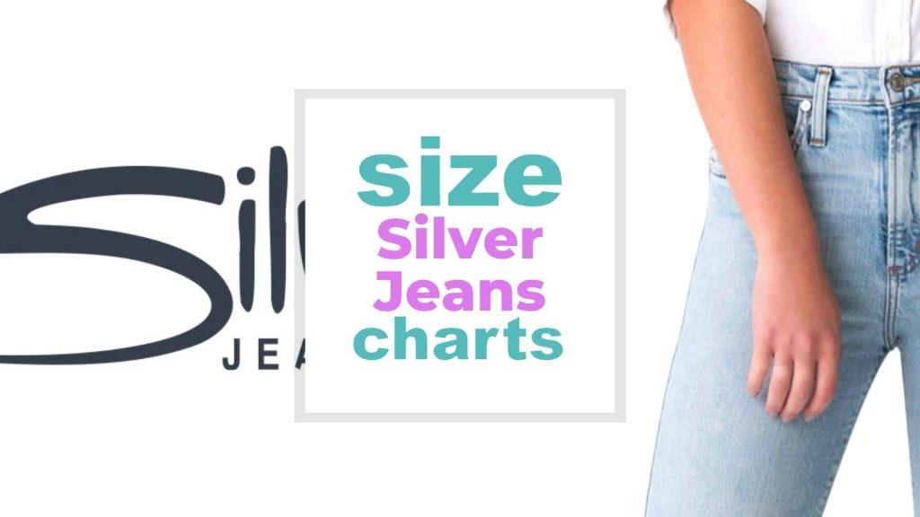 Silver Jeans Size Chart & Fitting Guide for Women, Men and Kids size-charts.com