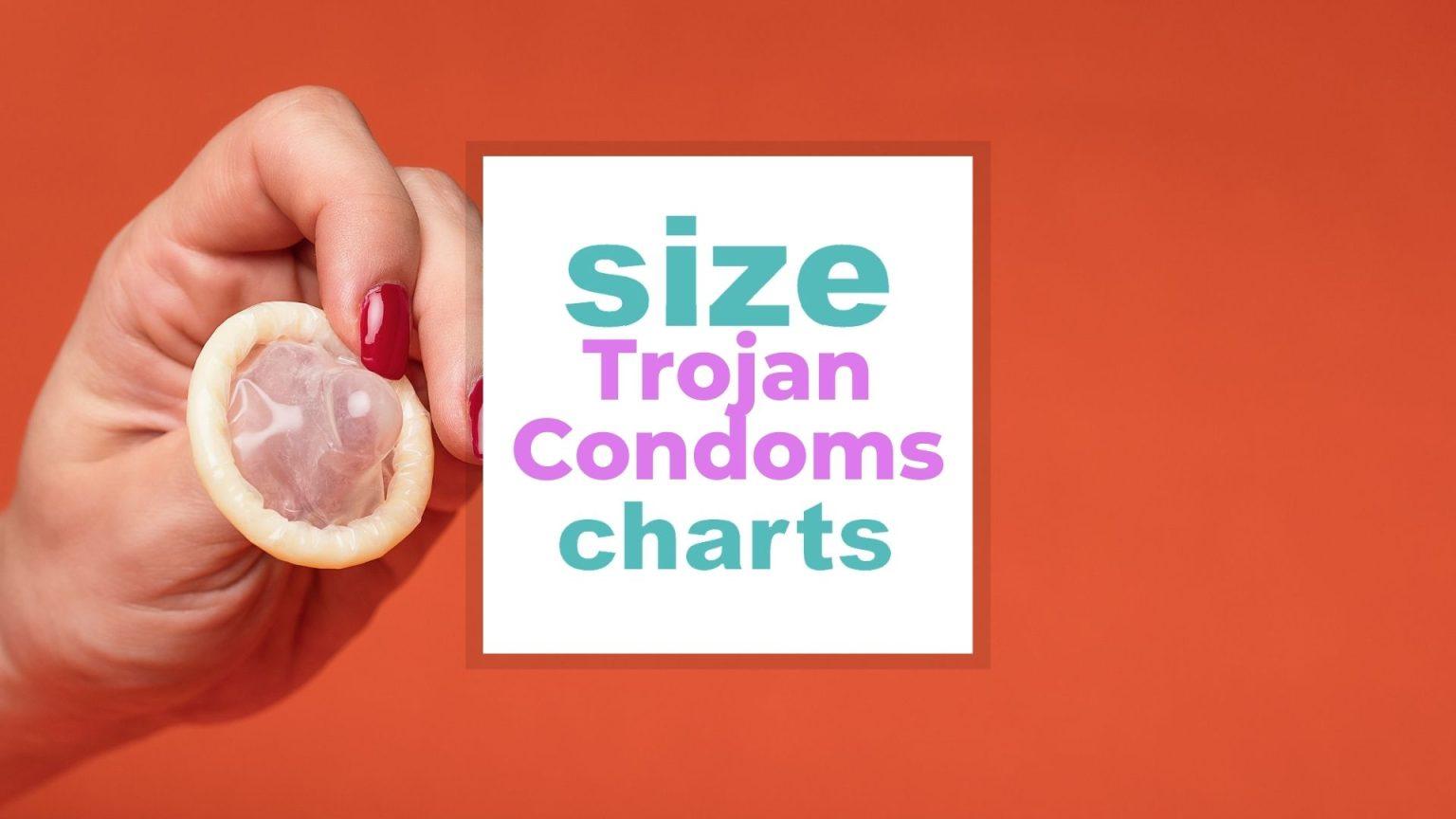 Trojan Condoms Size Chart For Each Size and Need