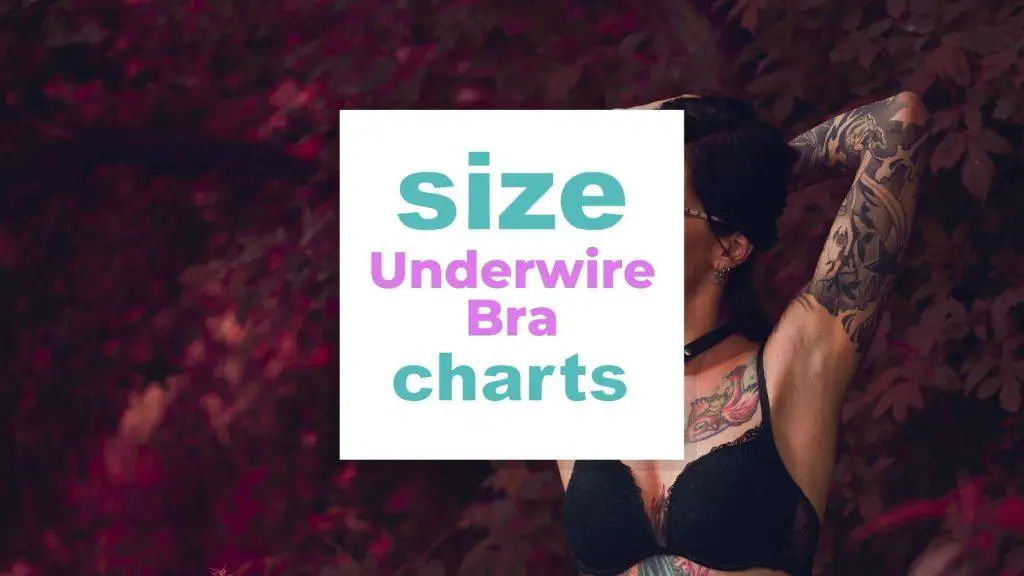 Underwire Bras Size Chart and Fitting Guide for All Women size-charts.com
