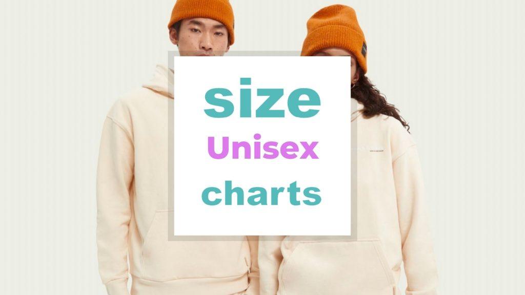 Unisex Size Chart for Clothing & Shoes: What Size to Order? size-charts.com
