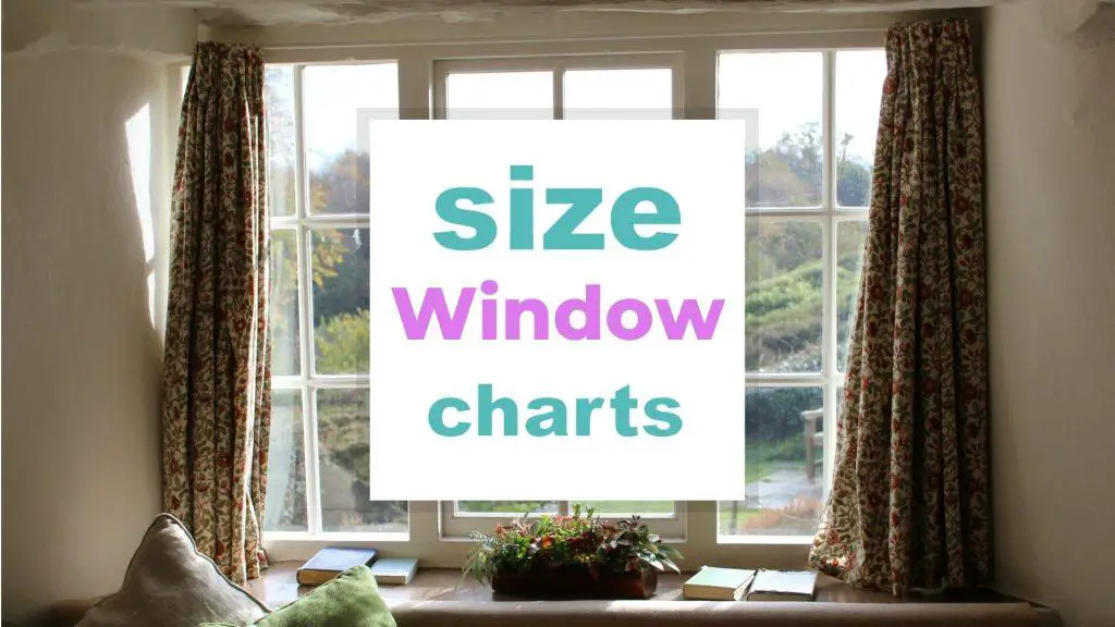 Window Sizes Chart and How to Measure Window Dimensions? size-charts.com