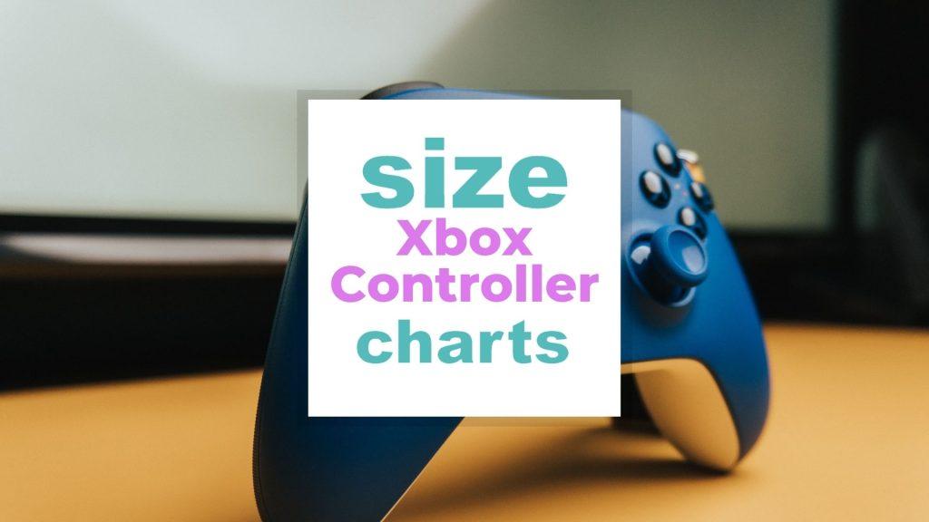 Xbox Controller Size Guide and Tips by model size-charts.com