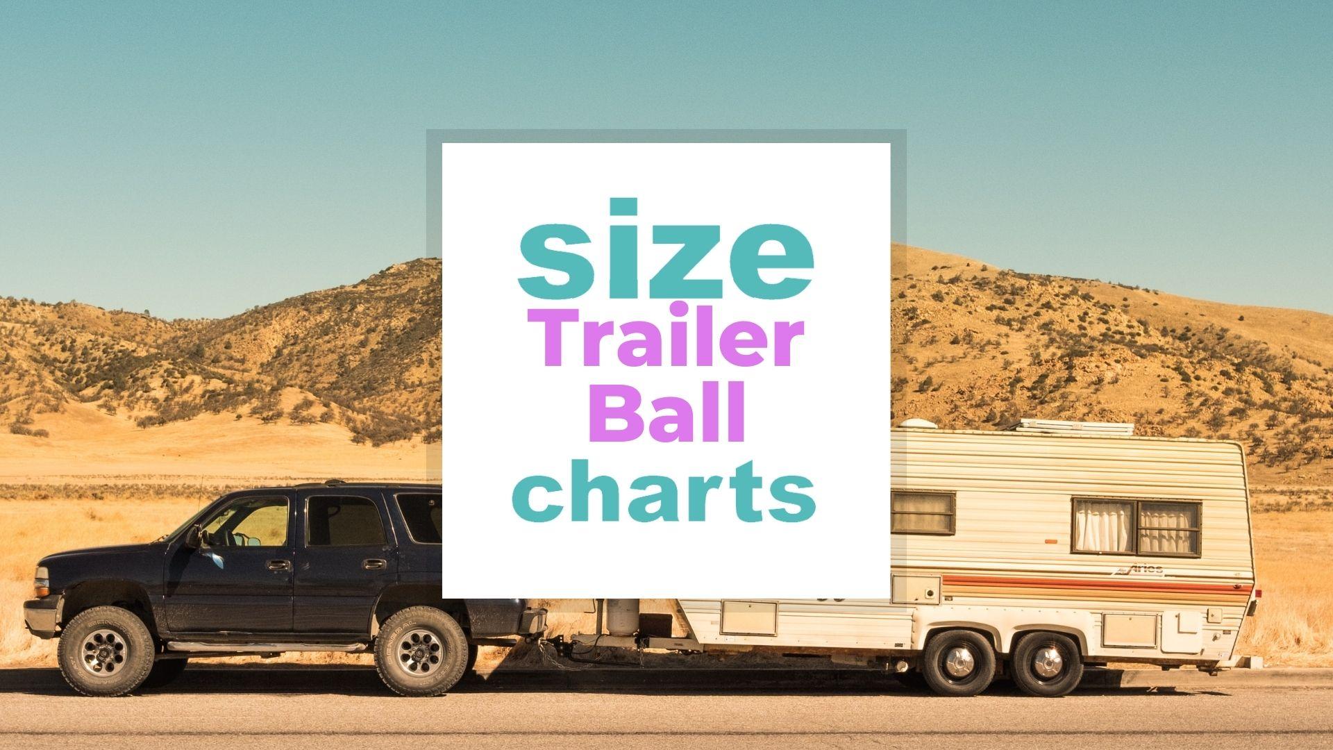 Trailer Ball Size Chart Know What Works Best for Your Trailer/RV