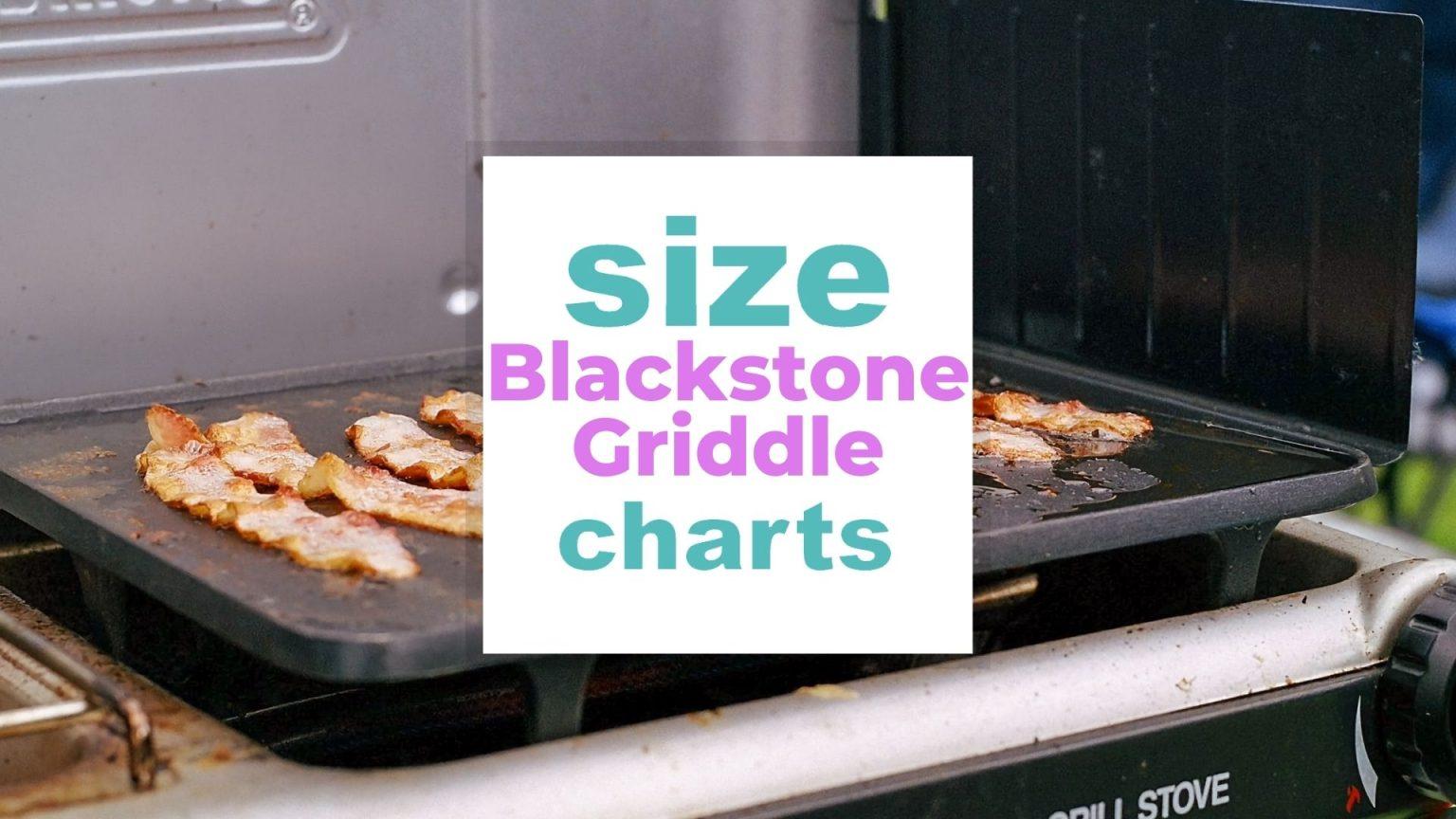 Blackstone Griddle Size and Barbecue Dimensions for any group