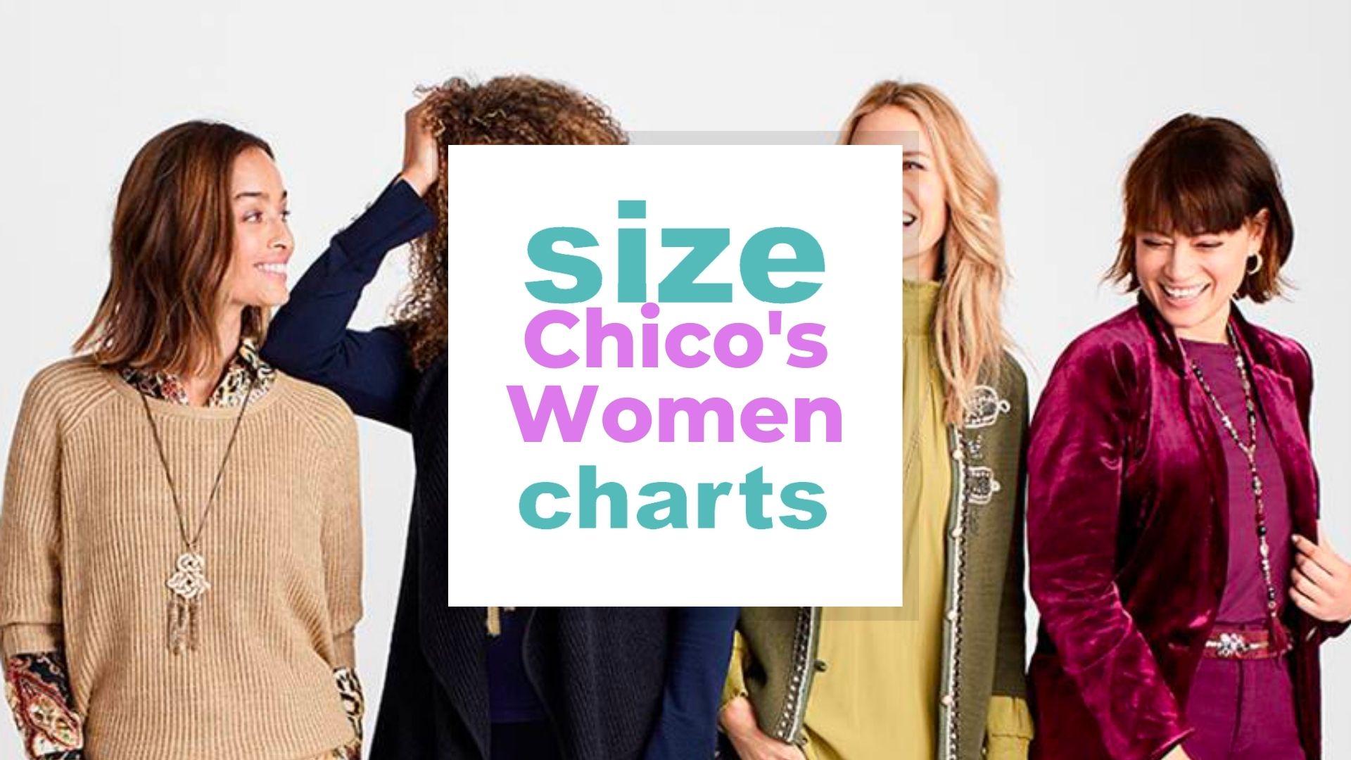 Chico's Size Chart for Women Sizing and Fitting Tips Included