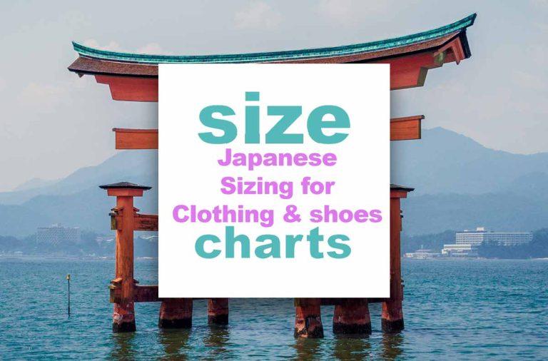 Japan size charts - A full Guide to Japanese Apparel Sizing